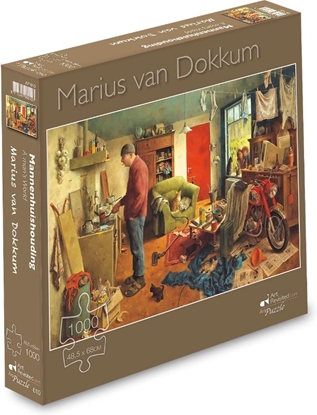 Afbeeldingen van Marius van Dokkum-Mannenhuishouding - Puzzel 1000 stukjes