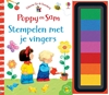 Afbeelding van Stempelen met je vingers Poppy en Sam