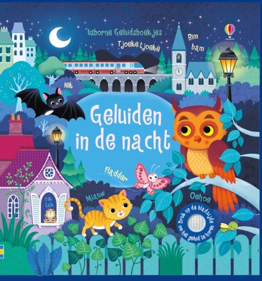 Afbeelding van Usborne Geluidsboekjes Geluidsboekje – Geluiden in de nacht