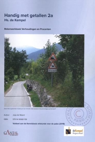 Afbeelding van Handig met getallen Handig met getallen 2a Hs. de Kempel Verhoudingen en Procenten Rekenwerkboek