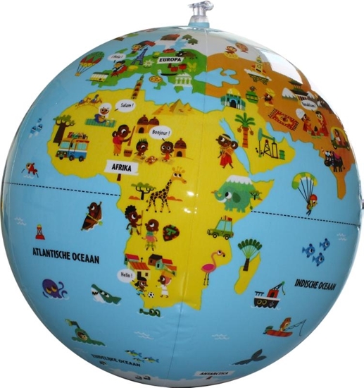 Afbeelding van Opblaasbare bol 30 Op ontdekking!