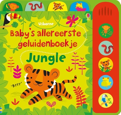 Afbeeldingen van Baby's allereerste geluidenboekje Jungle