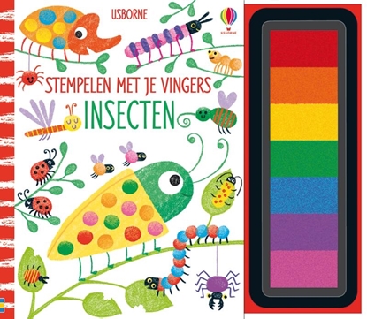 Afbeeldingen van Stempelen met je vingers Stempelen met je vingers Insecten