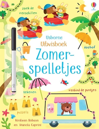 Afbeeldingen van Uitwisboek Zomerspelletjes