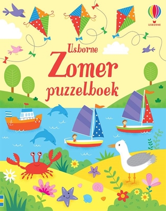 Afbeeldingen van Spelletjesboeken Usborne Zomer puzzelboek