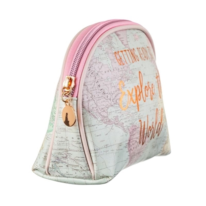 Afbeeldingen van Make up tasje World explorer