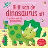 Afbeelding van Usborne Voelboekje met geluid Blijf van de dinosaurus af!