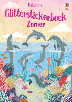 Afbeeldingen van Glitterstickerboek zomer