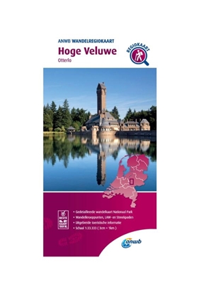 Afbeeldingen van ANWB Wandelregiokaart Hoge Veluwe 1:33.333