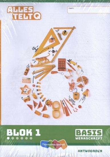 Afbeelding van Alles telt Q blok 1 t/m 6 groep 6 Antwoordschrift