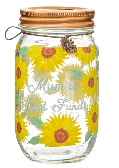 Afbeelding van Spaarpot Mum Sunflower