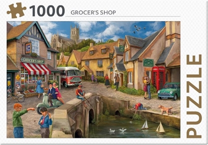Afbeeldingen van Rebo legpuzzel 1000 stukjes - Grocers Shop