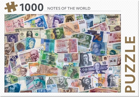 Afbeelding van Rebo legpuzzel 1000 stukjes - Notes of the world