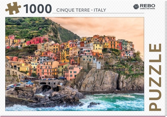 Afbeelding van Rebo legpuzzel 1000 stukjes - Cinque Terre Italy