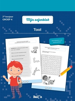 Afbeeldingen van Mijn oefenblok Taal 2de leerjaar - groep 4