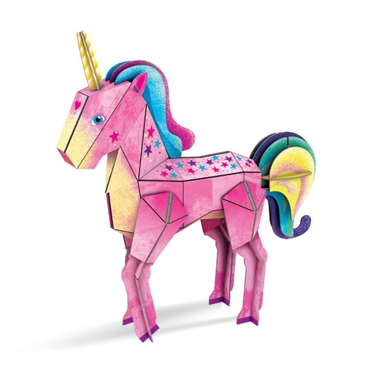 Afbeelding van Boek + 3D-puzzel Unicorn
