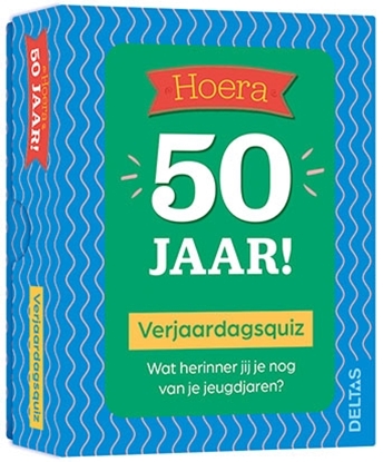 Afbeeldingen van Verjaardagsquiz Hoera 50 jaar!