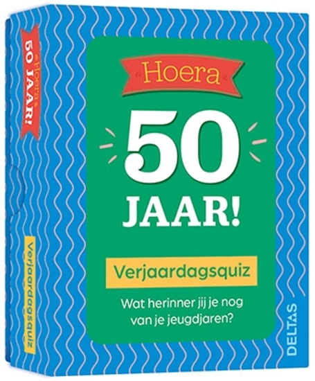 Afbeelding van Verjaardagsquiz Hoera 50 jaar!