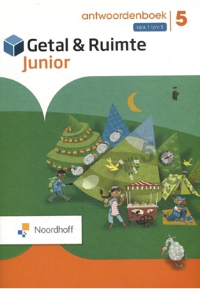 Afbeeldingen van Getal & Ruimte Junior groep 5_deel 1 antwoordenboek