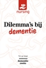 Afbeelding van Nursing-Dementiereeks Dilemma's bij dementie