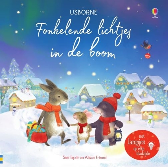 Afbeelding van Fonkelende lichtjes in de boom