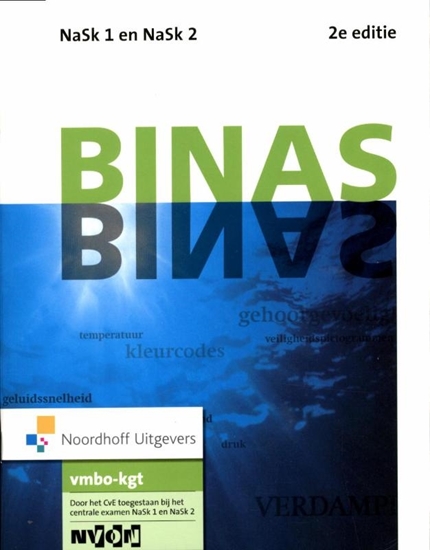 Afbeelding van Binas Nask1 en nask2 vmbo-kgt informatieboek