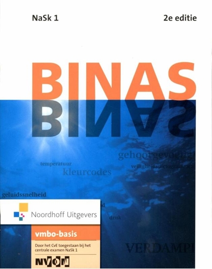 Afbeelding van Binas Nask 1 vmbo-basis Informatieboek