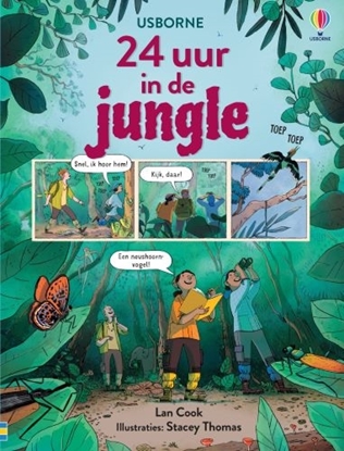 Afbeeldingen van 24 uur in de jungle