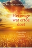 Afbeelding van Het enige wat ertoe doet