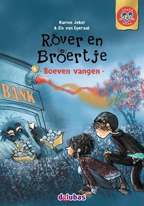 Afbeeldingen van Samen lezen Rover en Broertje 4 Boeven vangen