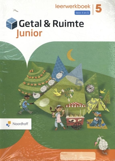 Afbeelding van Getal & Ruimte Junior leerwerkboek groep 5 blok 4 en 5_set a 5