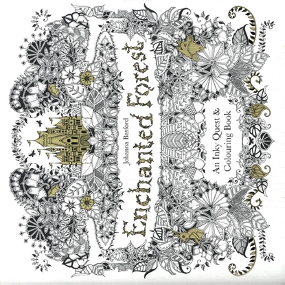 Afbeeldingen van Enchanted Forest: An Inky Quest and Colouring Book