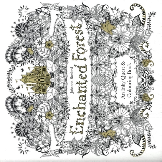 Afbeelding van Enchanted Forest: An Inky Quest and Colouring Book