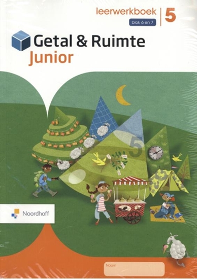 Afbeelding van Getal & Ruimte Junior leerwerkboek groep 5 blok 6 en 7_set a 5