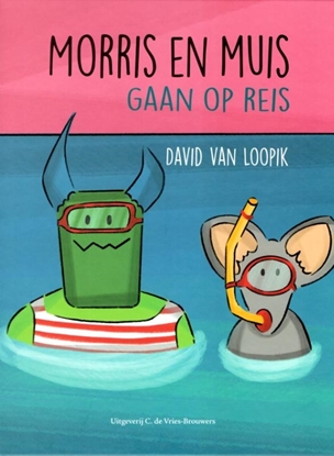 Afbeeldingen van Morris en Muis gaan op reis