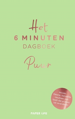 Afbeeldingen van Het 6 minuten dagboek Het 6 minuten dagboek Puur