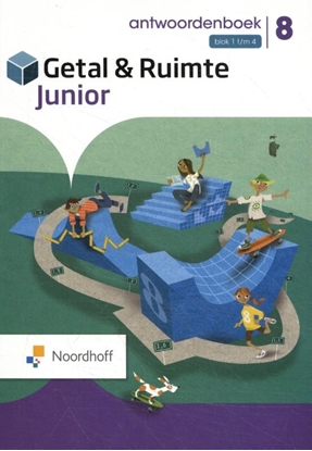Afbeeldingen van Getal & Ruimte Junior groep 8_deel 1 antwoordenboek