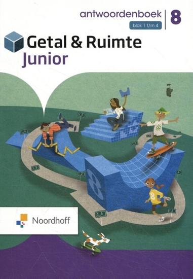 Afbeelding van Getal & Ruimte Junior groep 8_deel 1 antwoordenboek