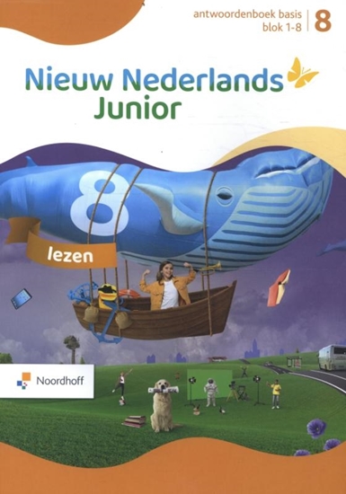 Afbeelding van Nieuw Nederlands Junior Lezen groep 8 basis Antwoordenboek