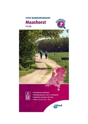Afbeeldingen van ANWB Wandelregiokaart Maashorst 1:33.333