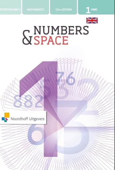 Afbeelding van Numbers & Space 12e ed vwo 1 textbook part 2