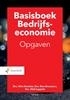 Afbeelding van Basisboek bedrijfseconomie opgaven
