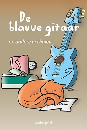 Afbeelding van De blauwe gitaar