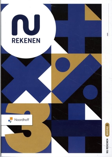 Afbeelding van NU Rekenen niveau 3 mbo 2021 leerwerkboek