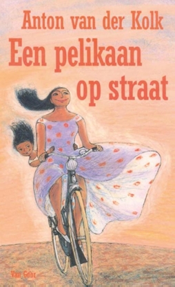 Afbeeldingen van Een pelikaan op straat