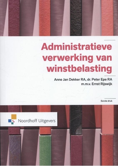 Afbeelding van Administratieve verwerking van winstbelasting