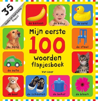 Afbeeldingen van Mijn eerste 100 Mijn eerste 100 woorden flapjesboek