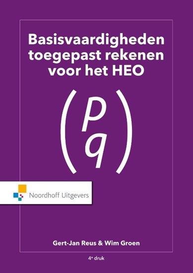 Afbeelding van Basisvaardigheden Toegepast Rekenen voor het HEO