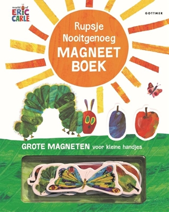 Afbeeldingen van Rupsje Nooitgenoeg Rupsje Nooitgenoeg magneetboek