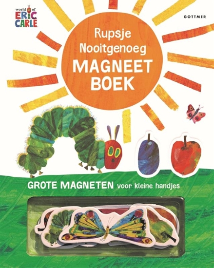 Afbeelding van Rupsje Nooitgenoeg Rupsje Nooitgenoeg magneetboek